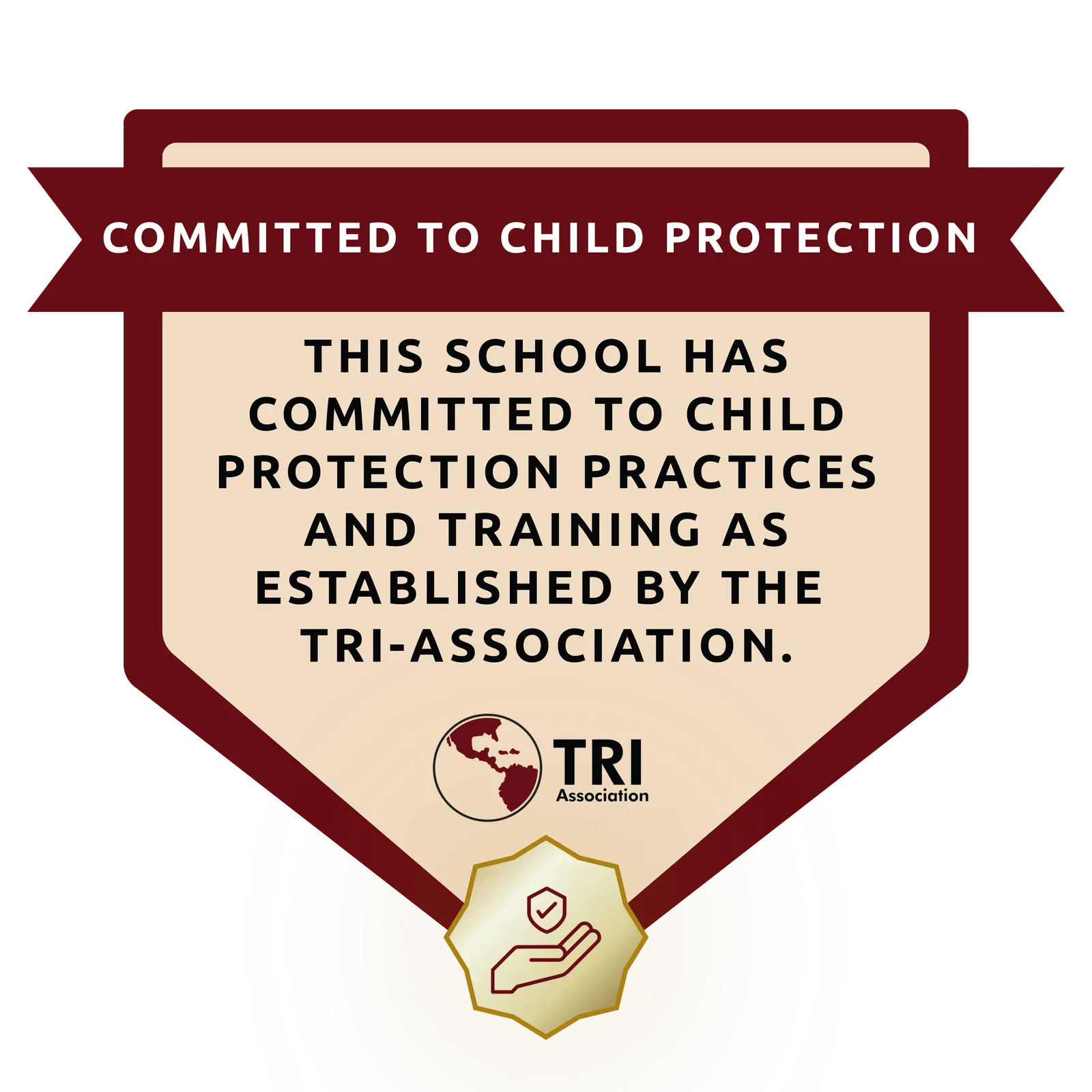 Tri-Association Child Protection & Safeguarding Badge
