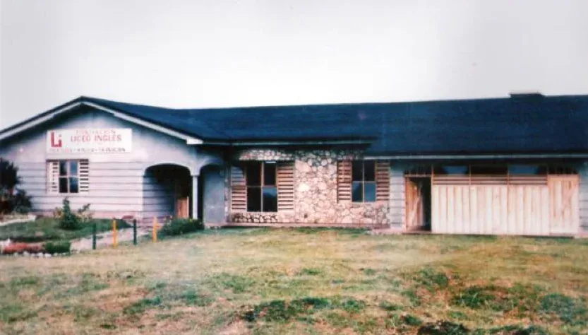 Fotografía histórica del campus de la Fundación Liceo Inglés